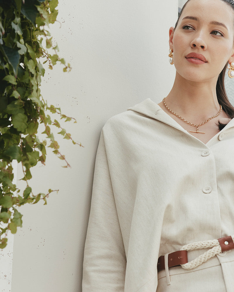 Summer Story Woven In Linen