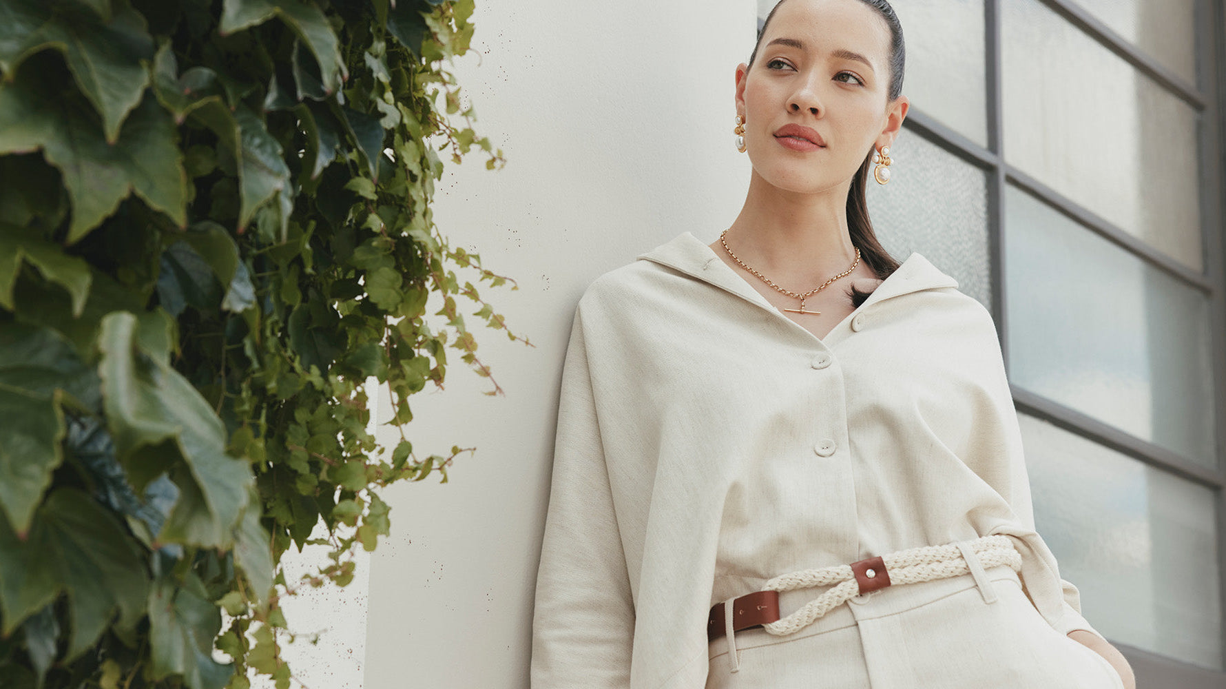 Summer Story Woven In Linen