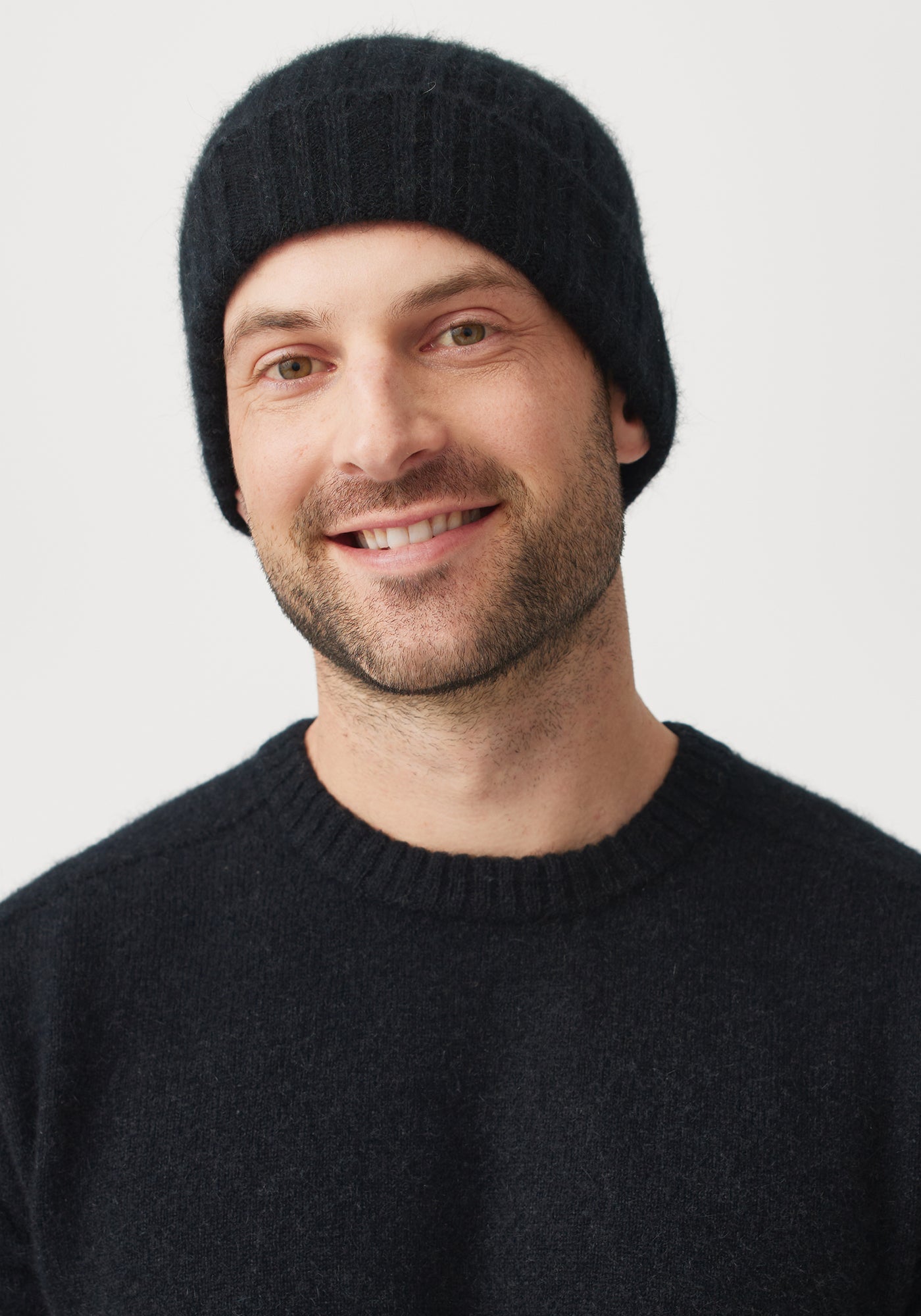 Rib Beanie - Jet/Black | Man