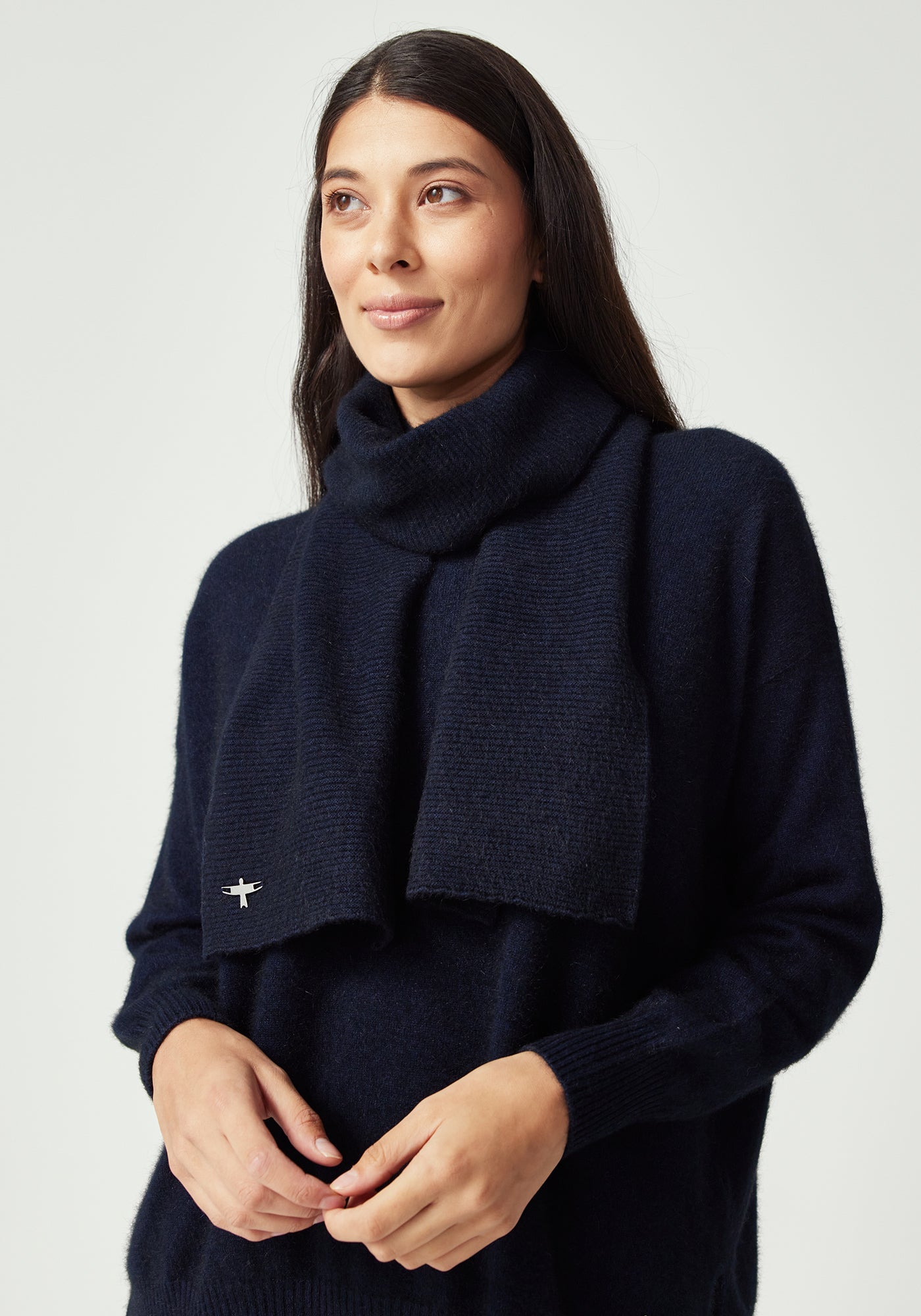 Relax Scarf - Navy | Woman