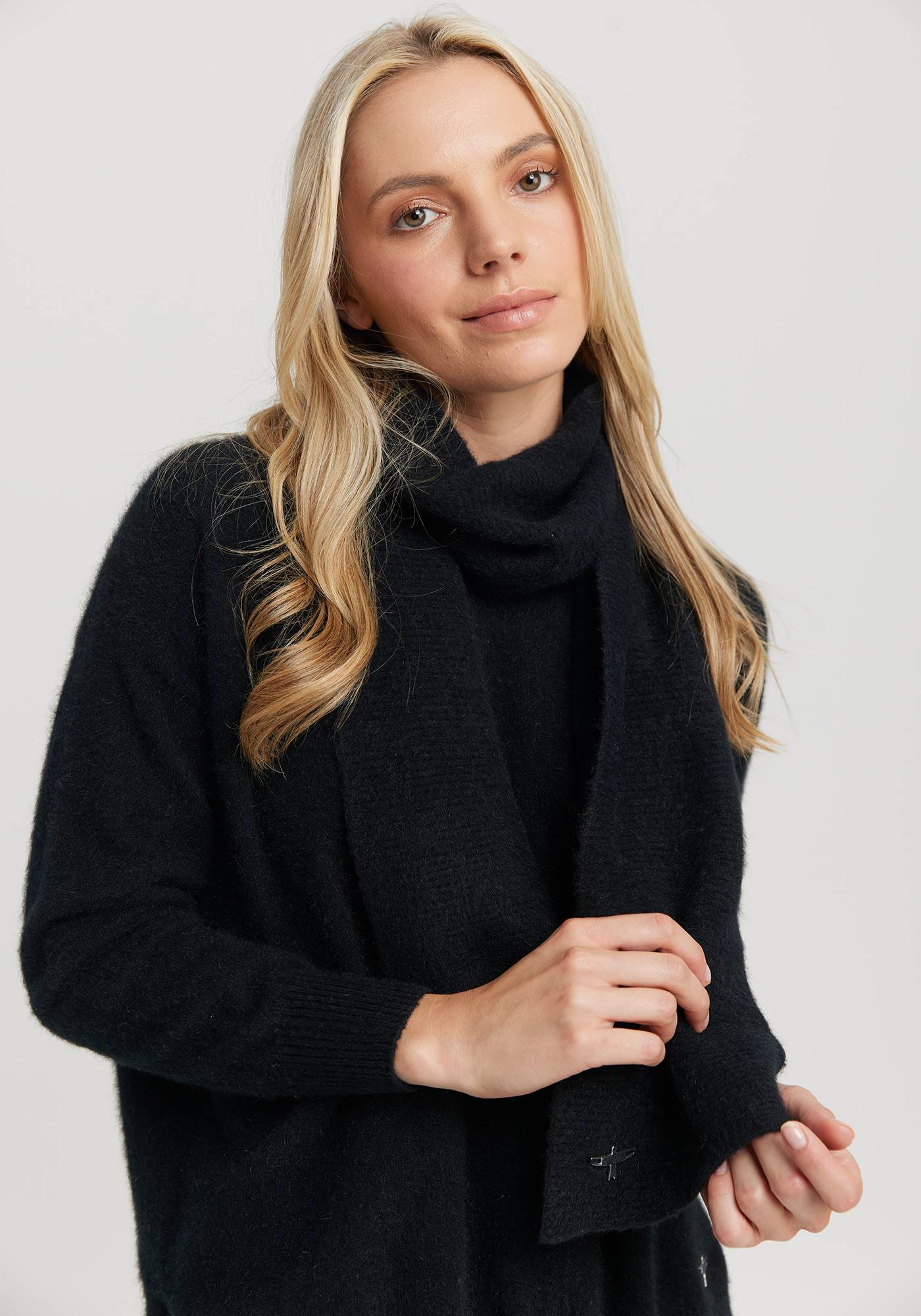 Relax Scarf - Noir | Woman