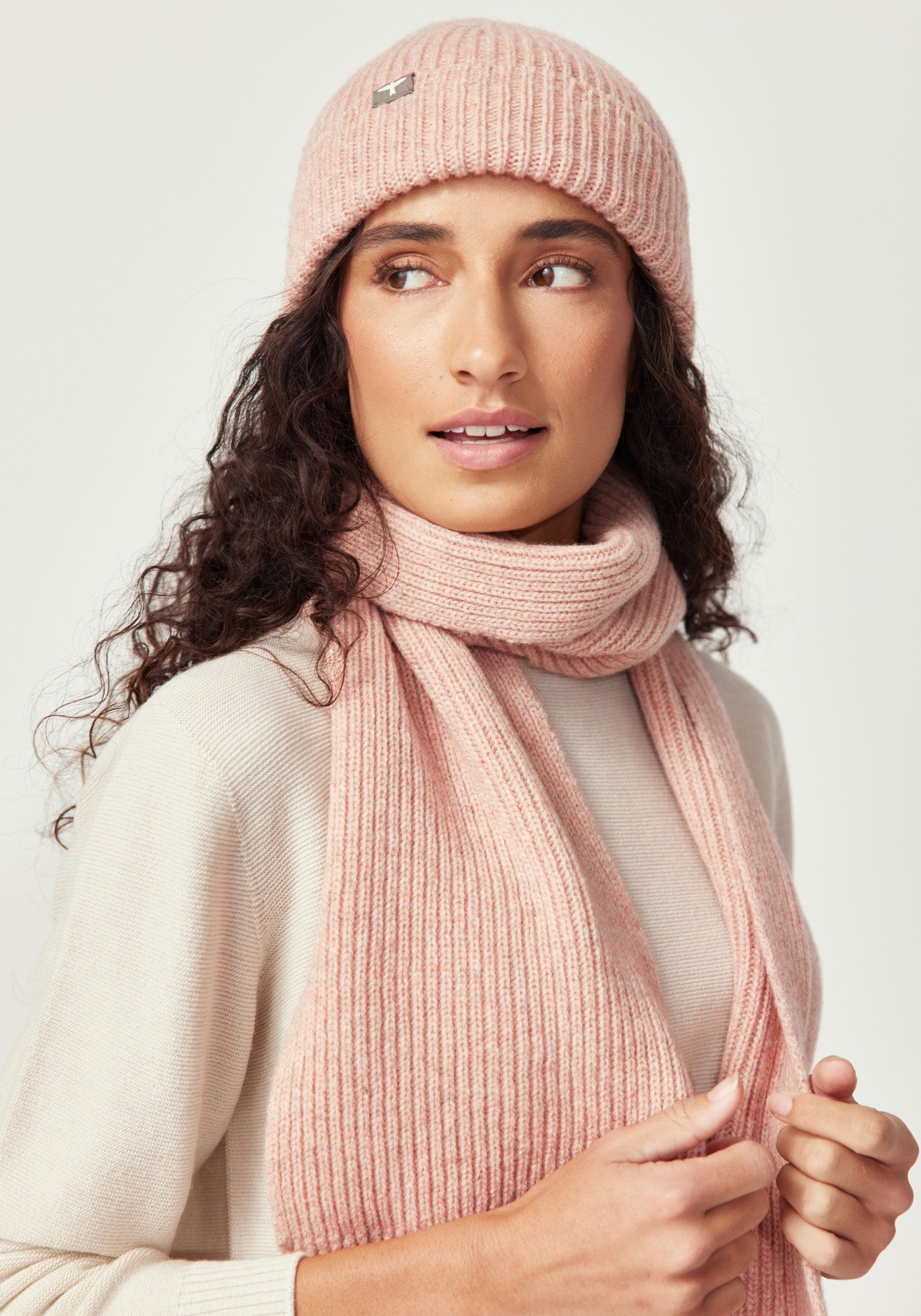 Rubbish Scarf - Pink Jumble | Woman