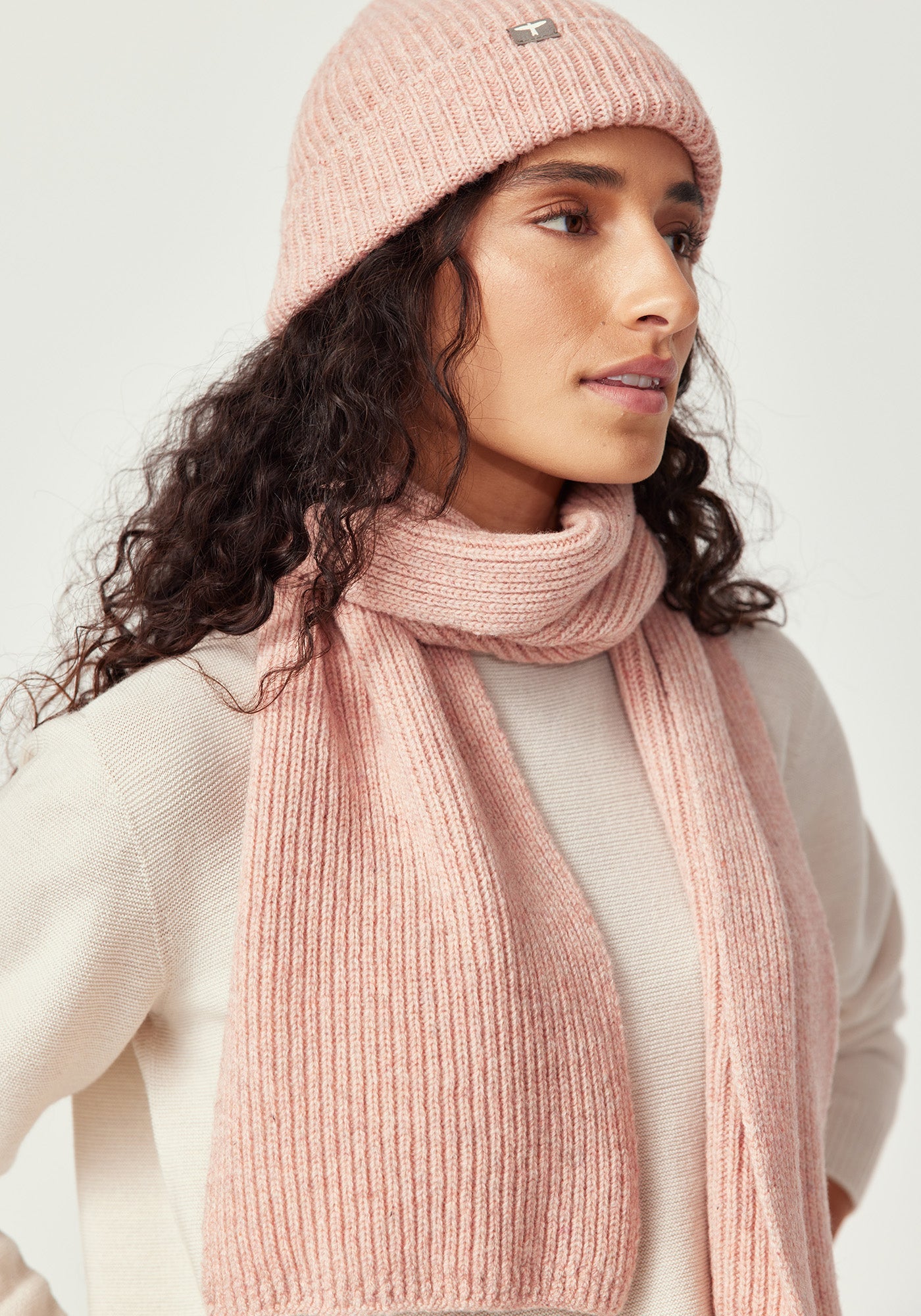 Rubbish Scarf - Pink Jumble | Woman