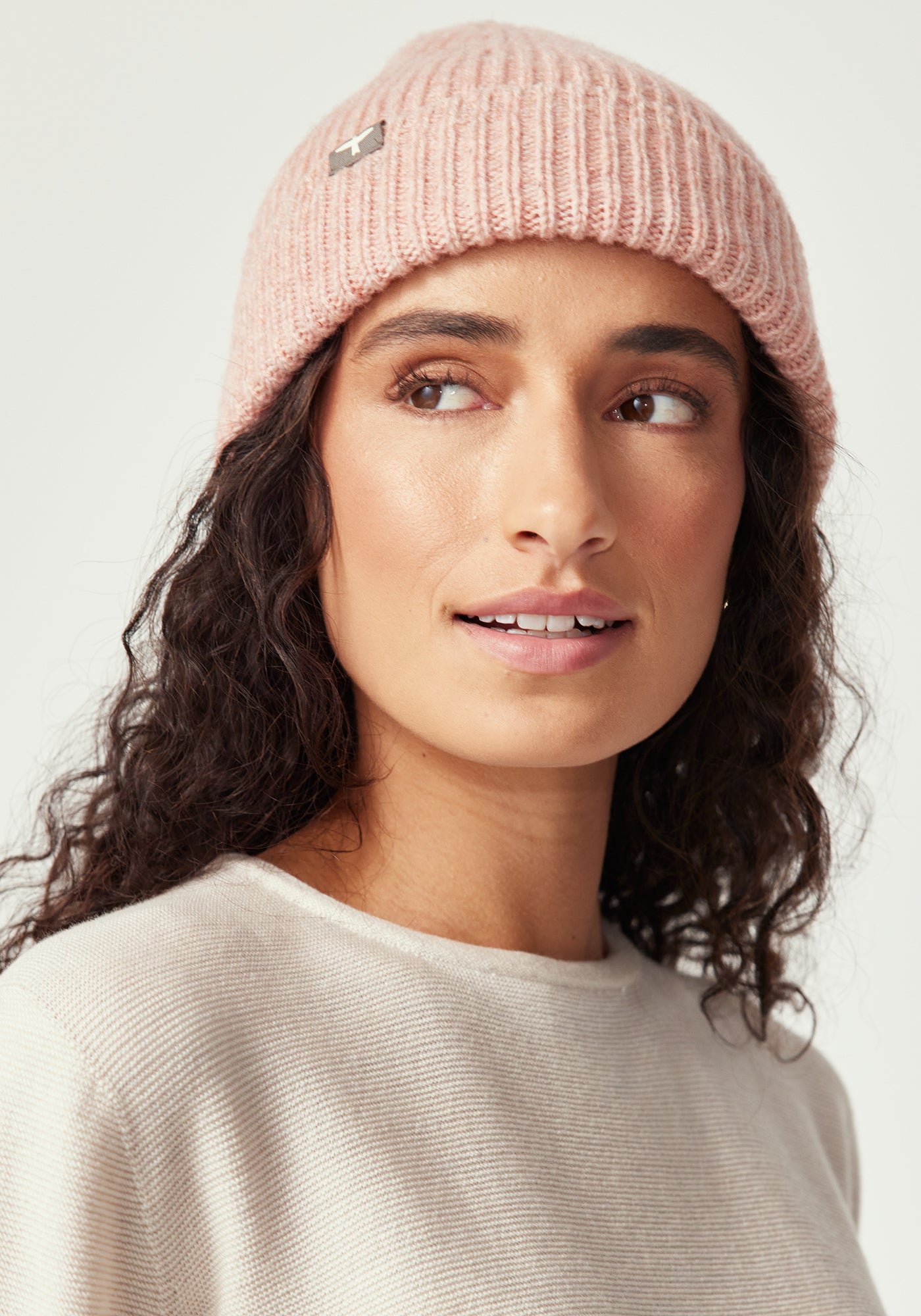 Rubbish Beanie - Pink Jumble | Woman