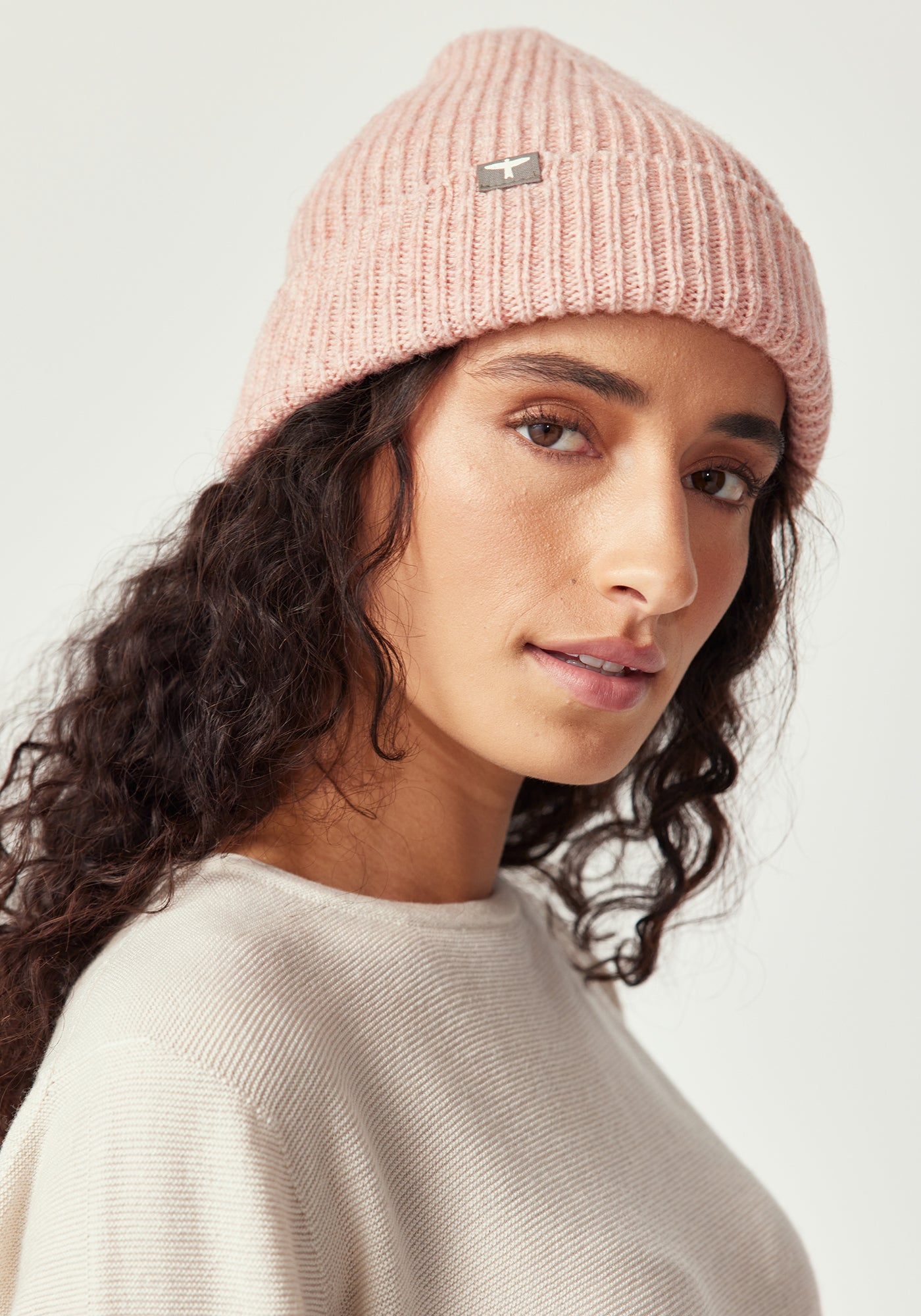 Rubbish Beanie - Pink Jumble | Woman