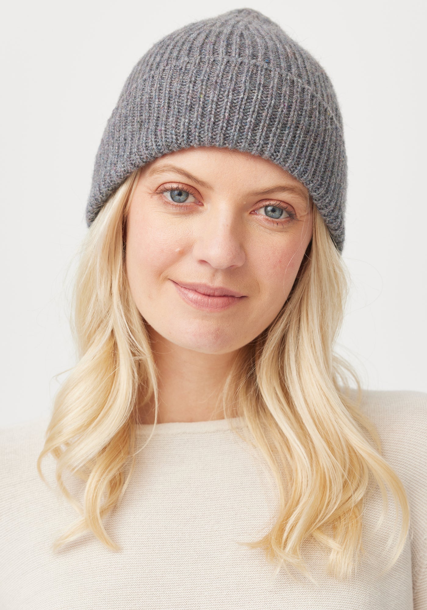 Rubbish Beanie - Denim Jumble | Woman