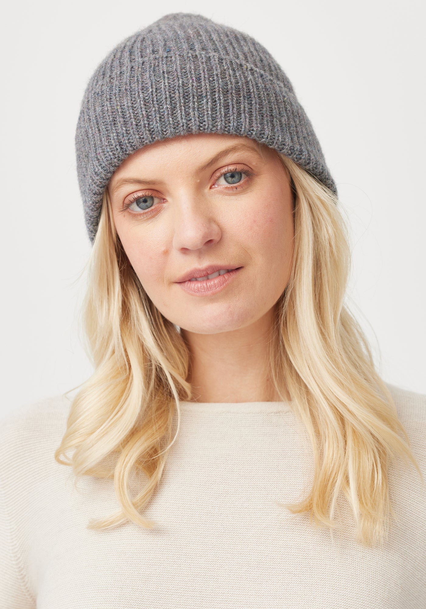Rubbish Beanie - Denim Jumble | Woman
