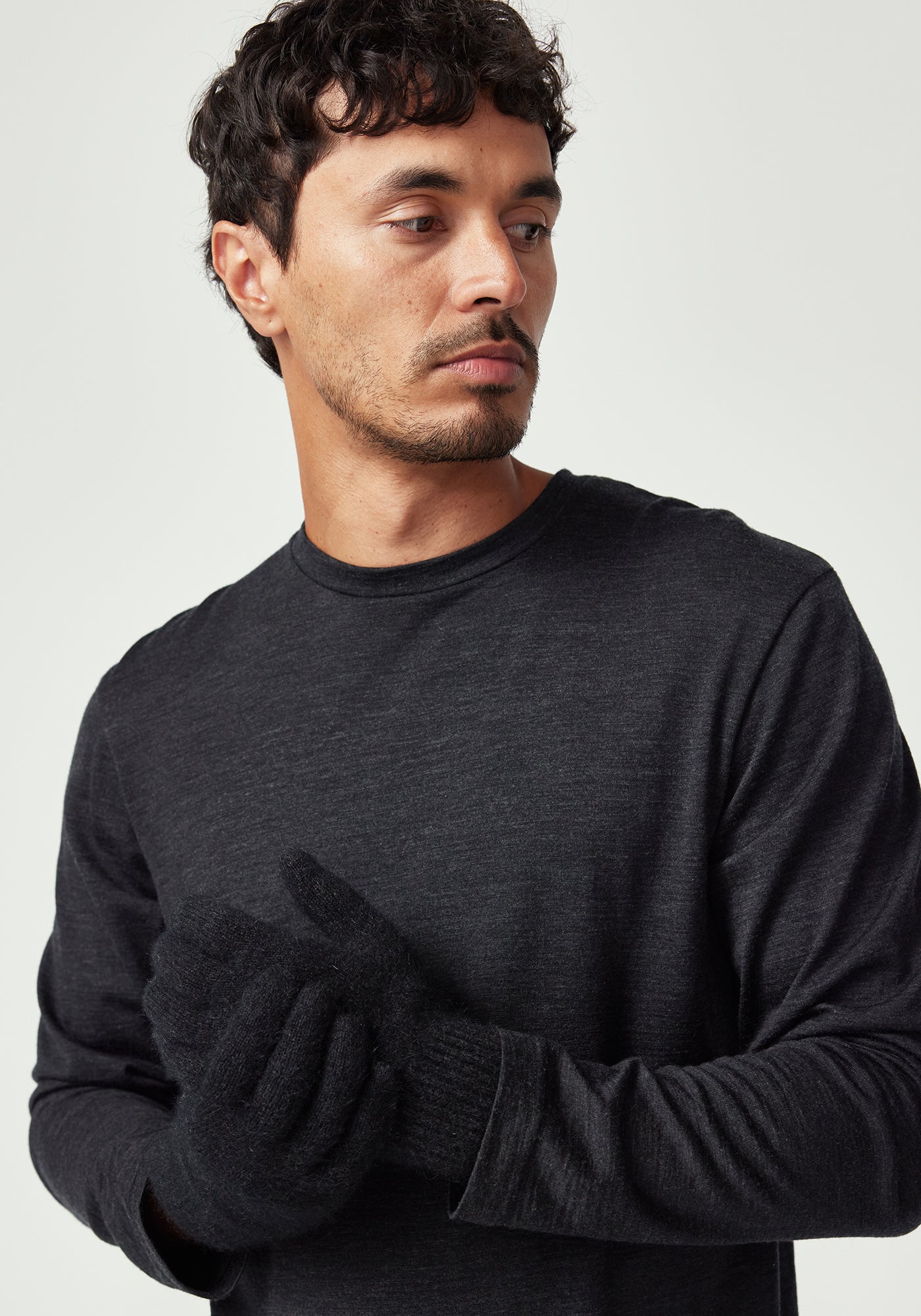 Cosy Gloves - Jet | Man