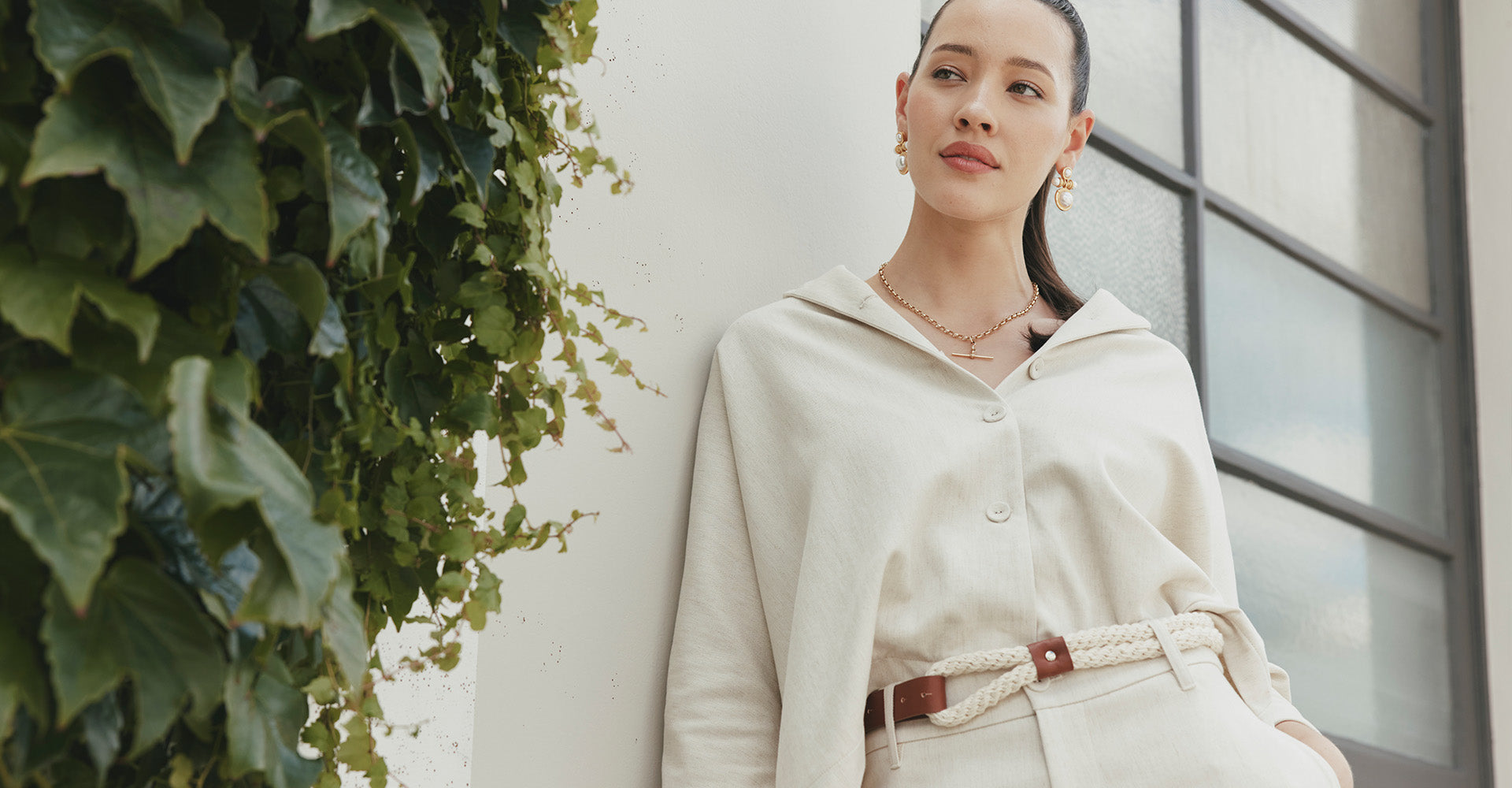 Summer Story Woven In Linen