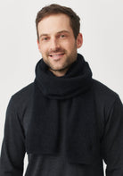 Moss Scarf - Jet | Man