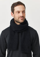 Moss Scarf - Jet | Man