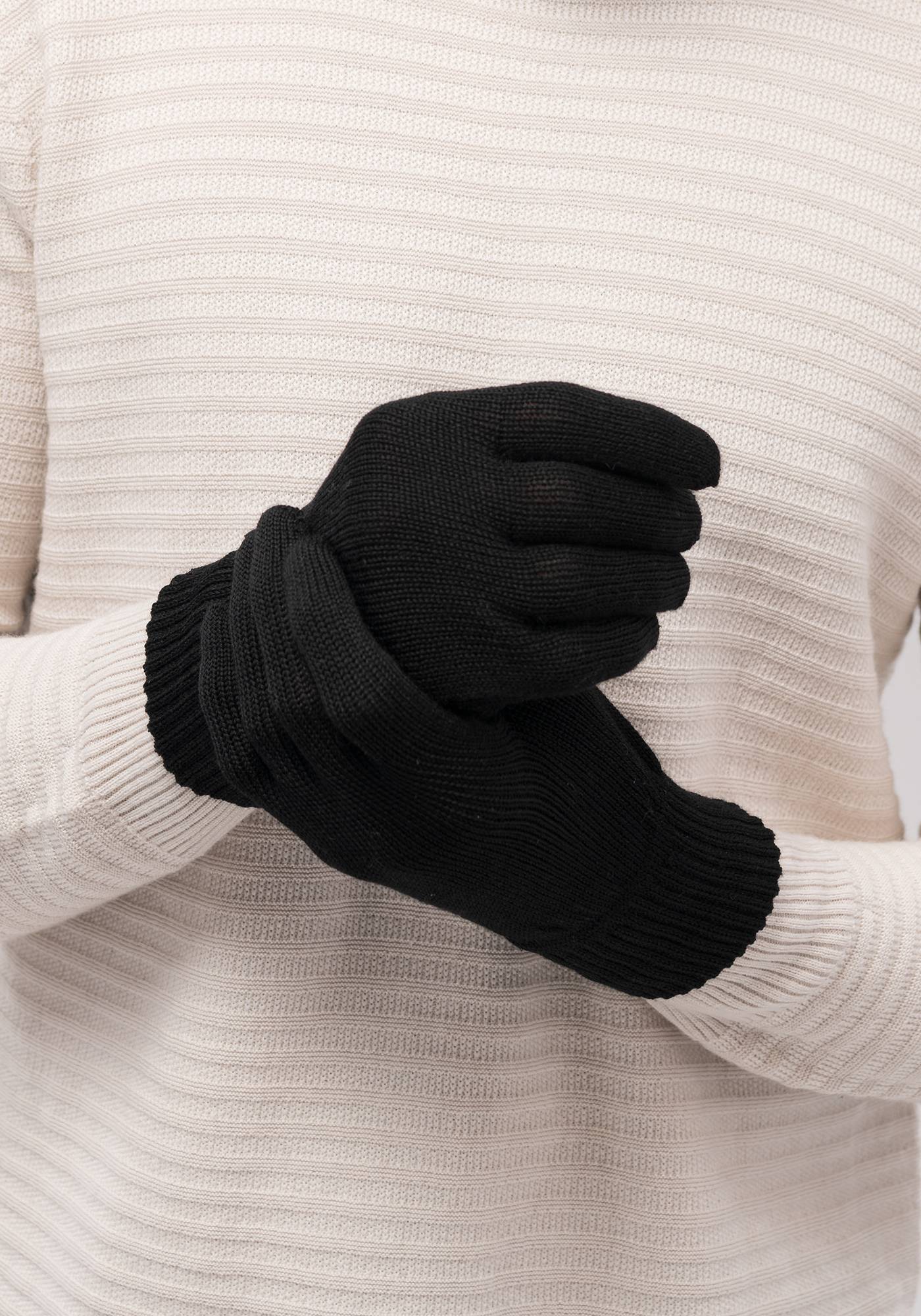Merino Gloves - Black – Untouched World