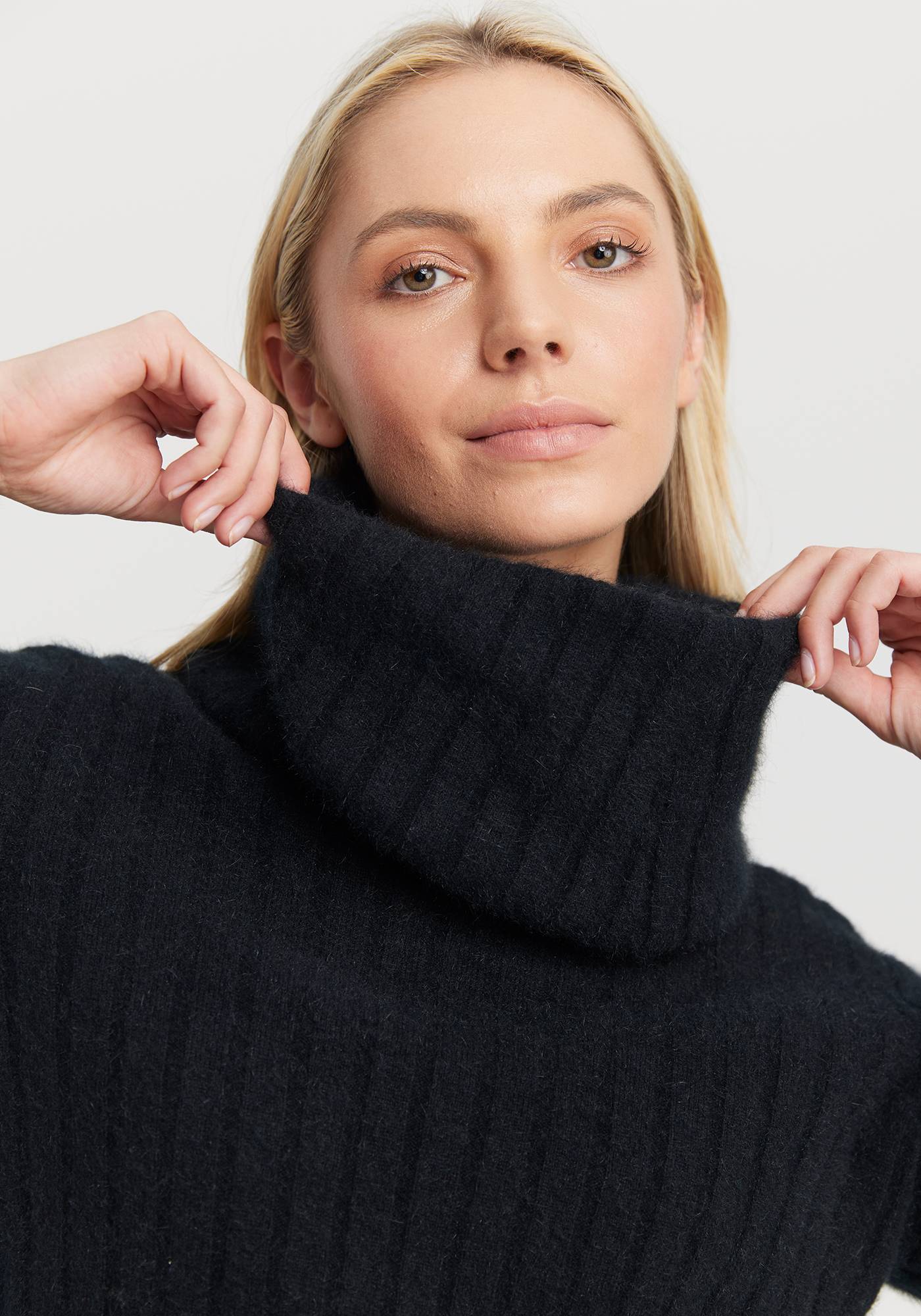 Kapua Rib Snood - Noir | Woman