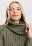 Kapua Rib Snood - Sage | Woman