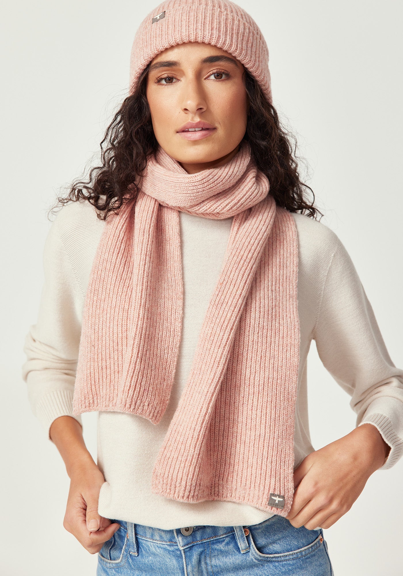 Rubbish Scarf - Pink Jumble | Woman