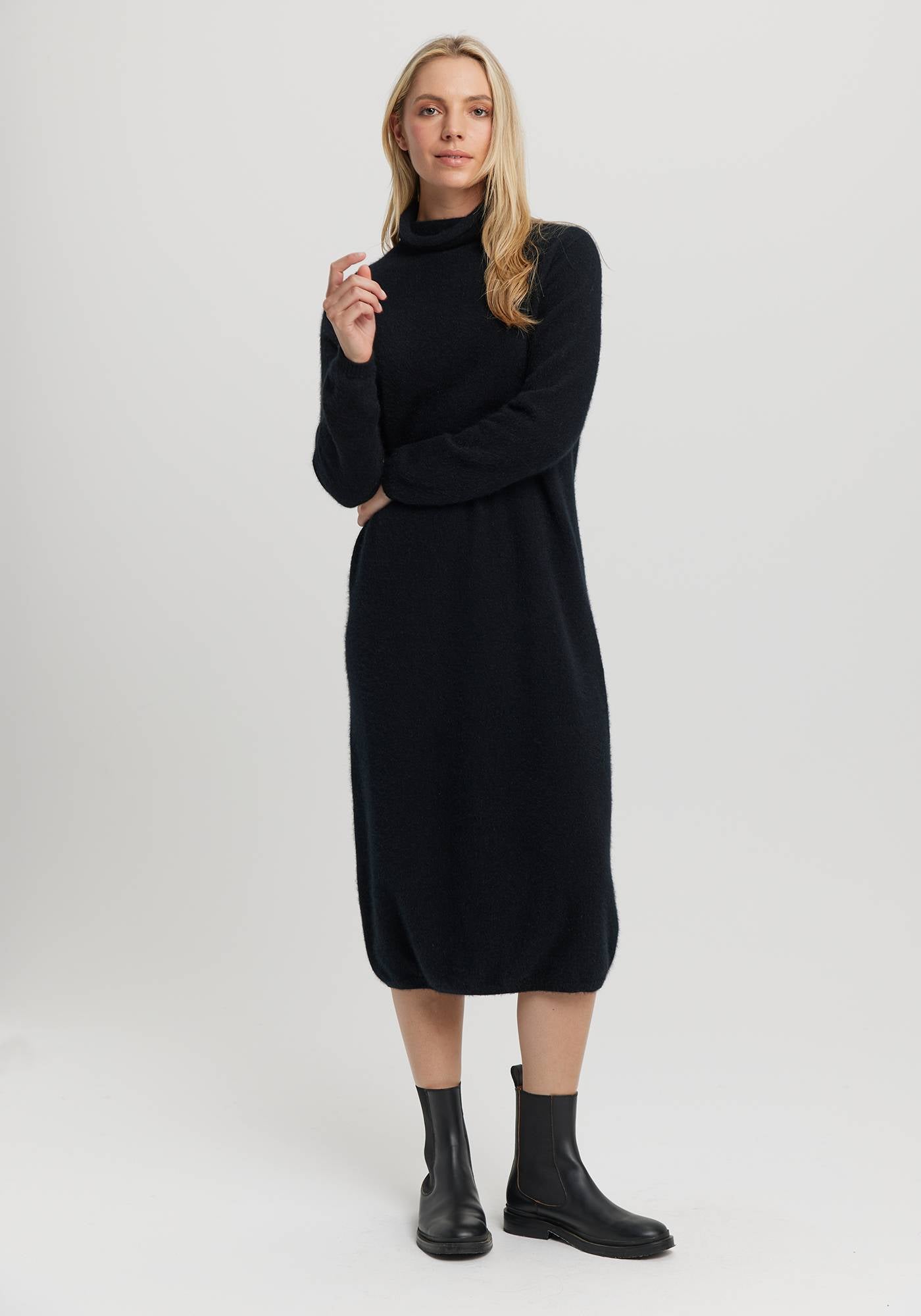 Kapua Sweater Dress | Premium Possum and Cashmere Dress