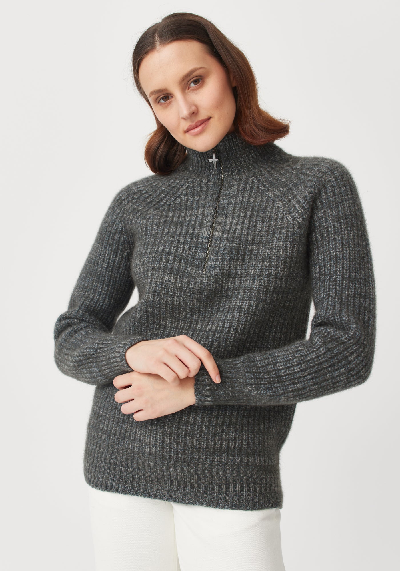 よ*お様 refomed NEP MERINO KNIT SWEATE 乱痴気（ランチキ）の「【reformed】NEP MERINO KNIT SWEATER