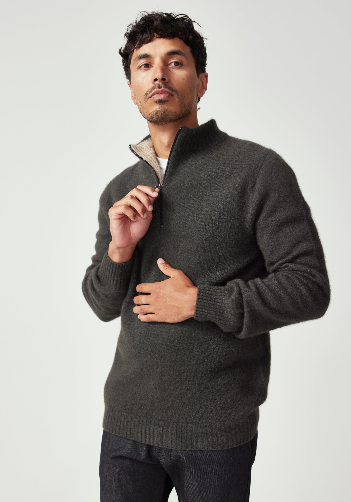 Estuary Half Zip | The 'Presidential' Choice in Ecopossum™ Blend