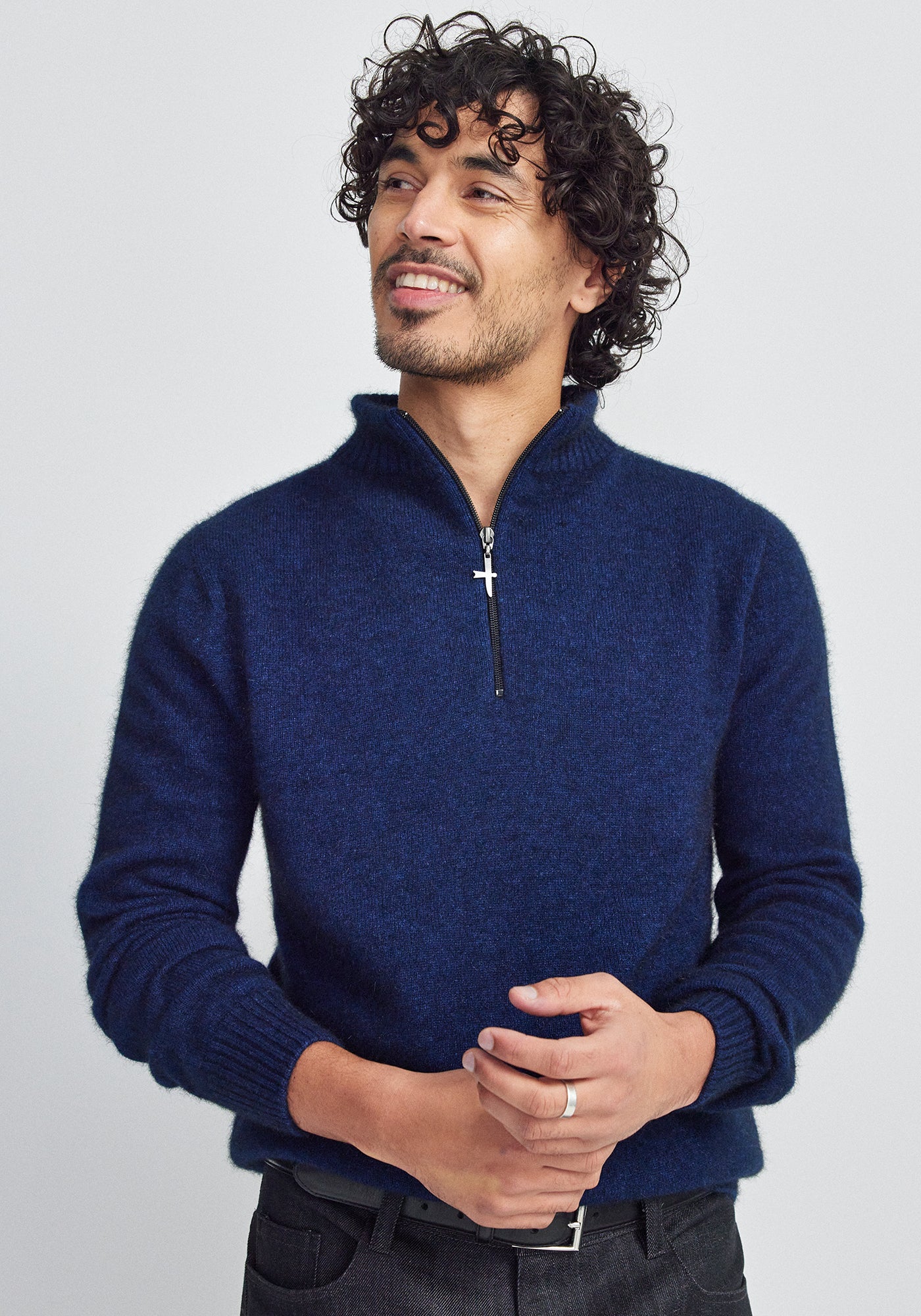 OUTERSUNSET ニット 202160_202160BL_Sandy_Sweater_