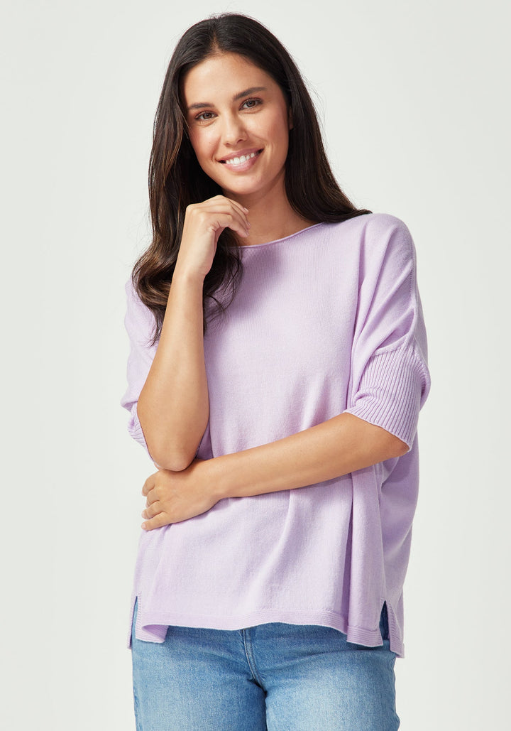 Example: Easy Knit Tee Fleur