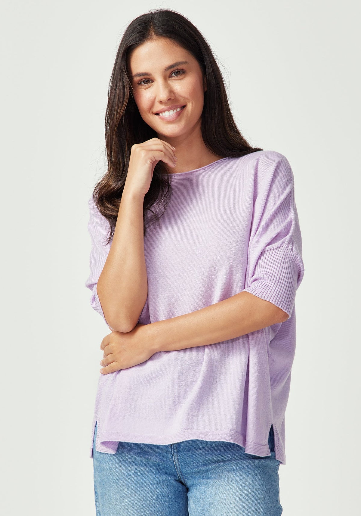 Easy Knit Tee Fleur