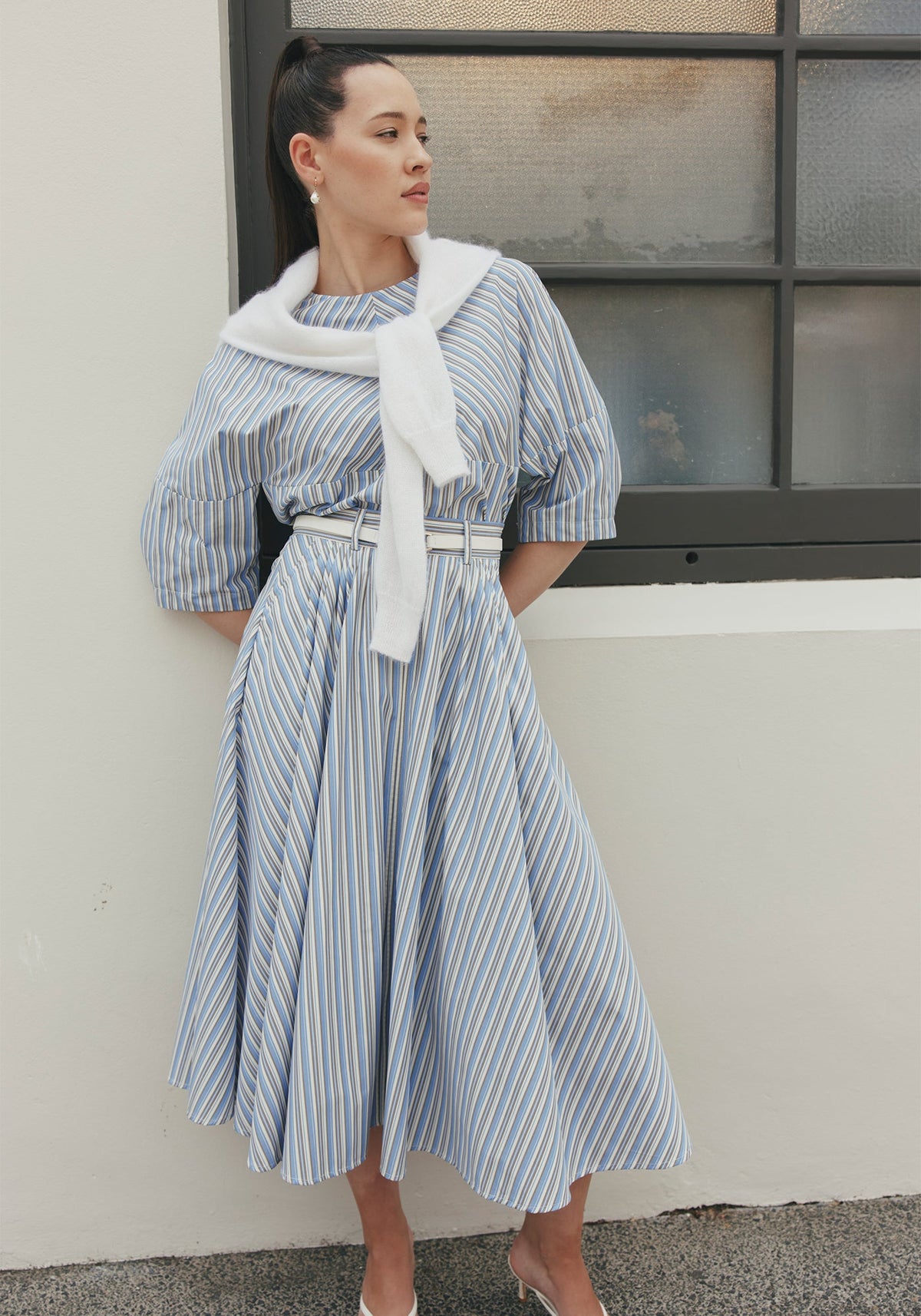 Sara Top Valley Stripe