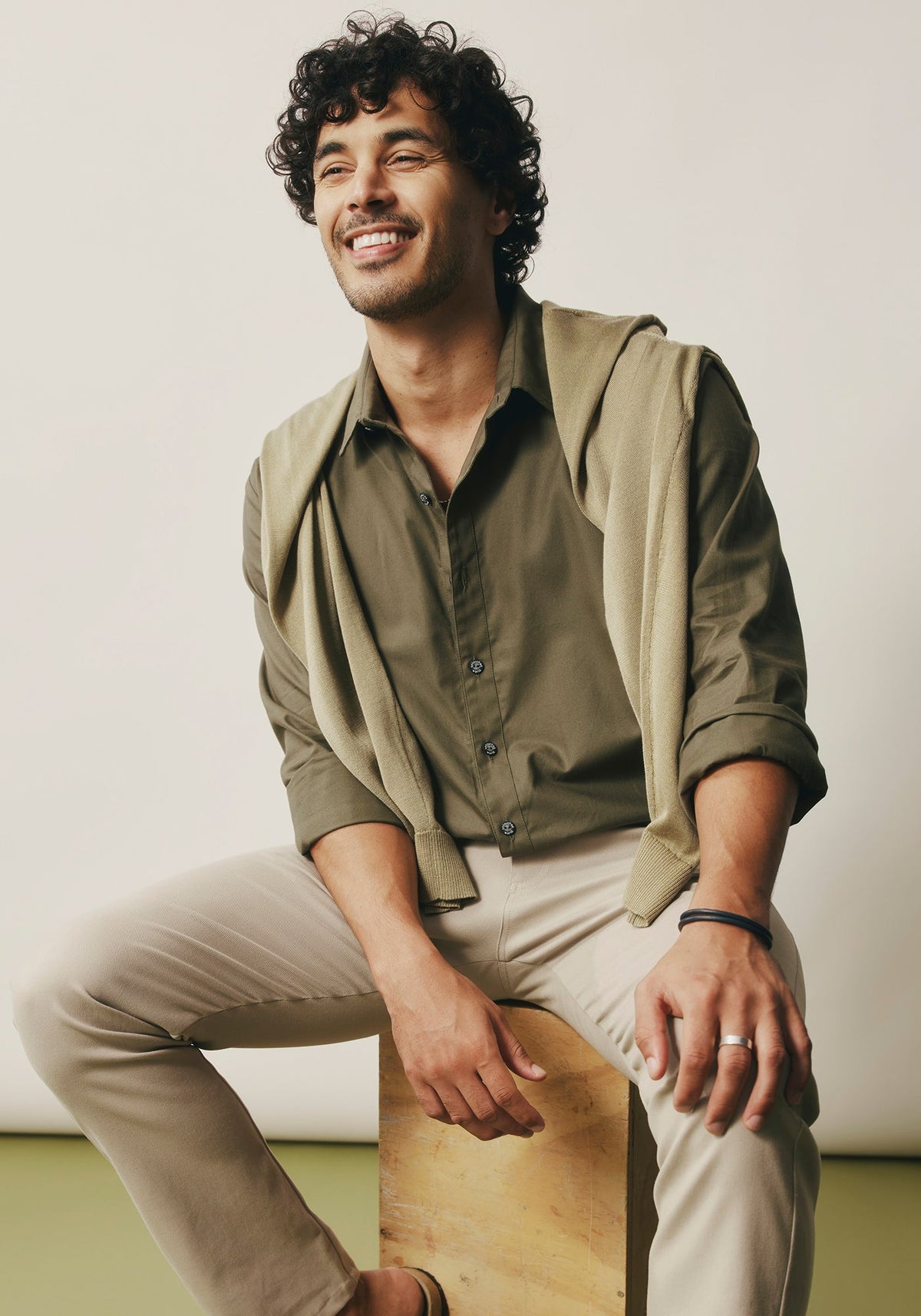 Otis Relaxed Shirt Hunter Green