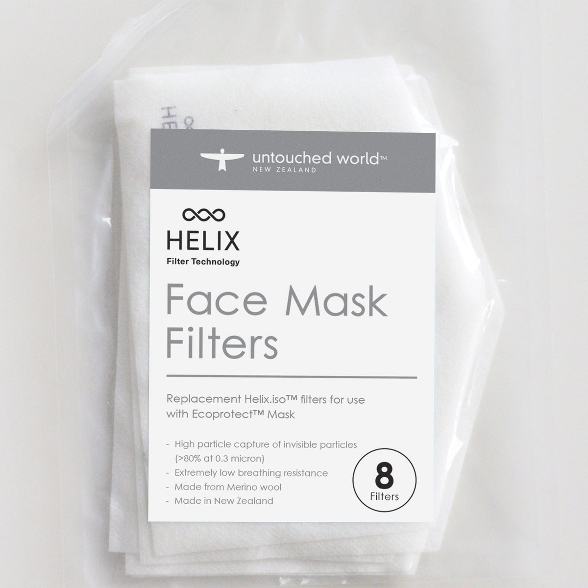 Helix.Iso Filter 8-pack - White