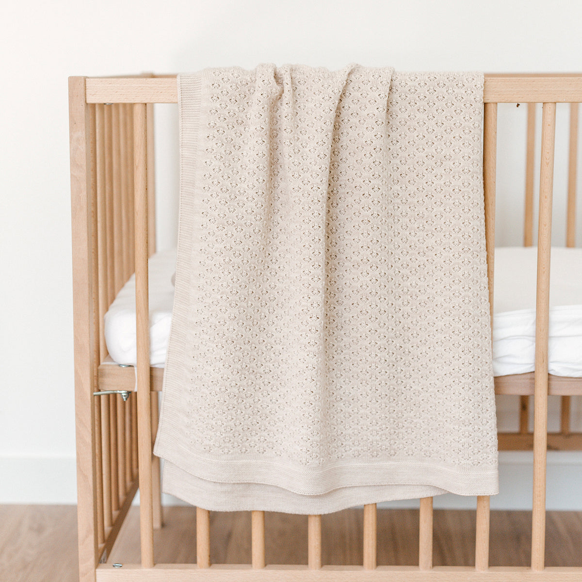 Pepi Textured Blanket - Ecru